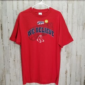 07 World Series Boston Red Sox Size Large Shirt